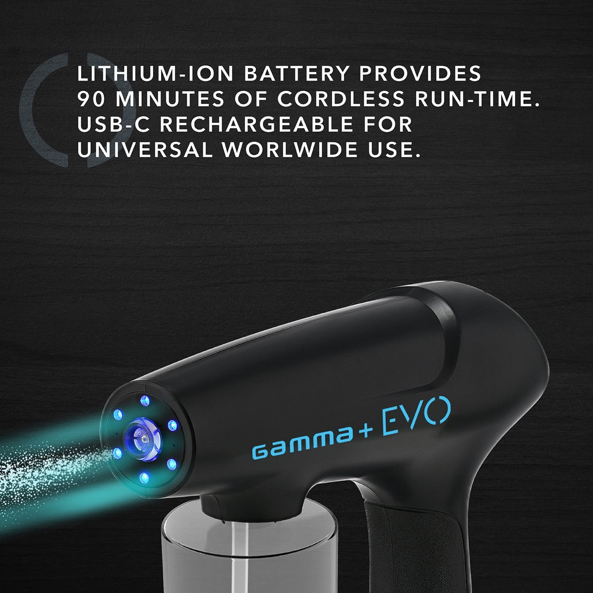 Gamma+ EVO Nano Mister Spray - Black