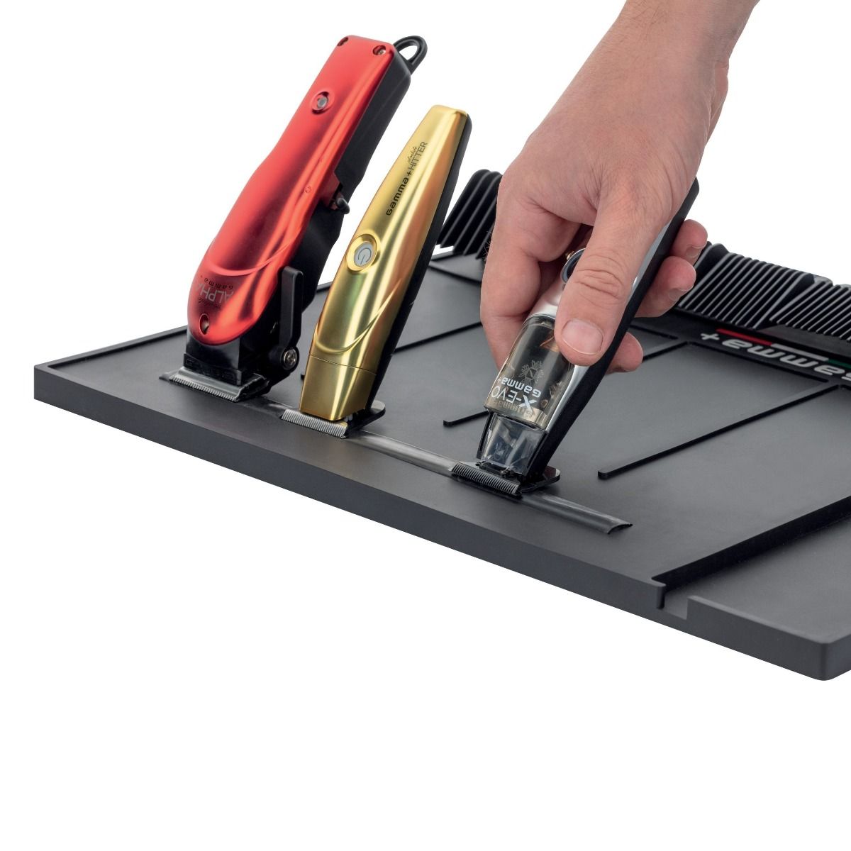 Gamma+ Magnetic Barber Mat with USB Charging Block
