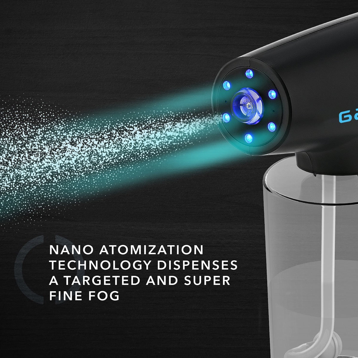 Gamma+ EVO Nano Mister Spray - Black