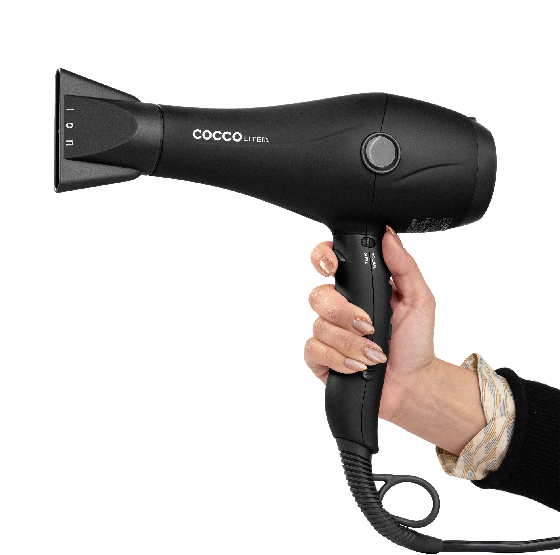 Cocco Lite Pro XL Hair Dryer - Black (220V Euro Plug)