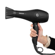 Cocco Nano Pro Hair Dryer - Black (220V Euro Plug)