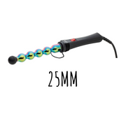 Gamma+ Rainbow Bubble Curling Wand - 25mm