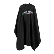 Gamma+ Black Cutting Cape with Silicone Collar