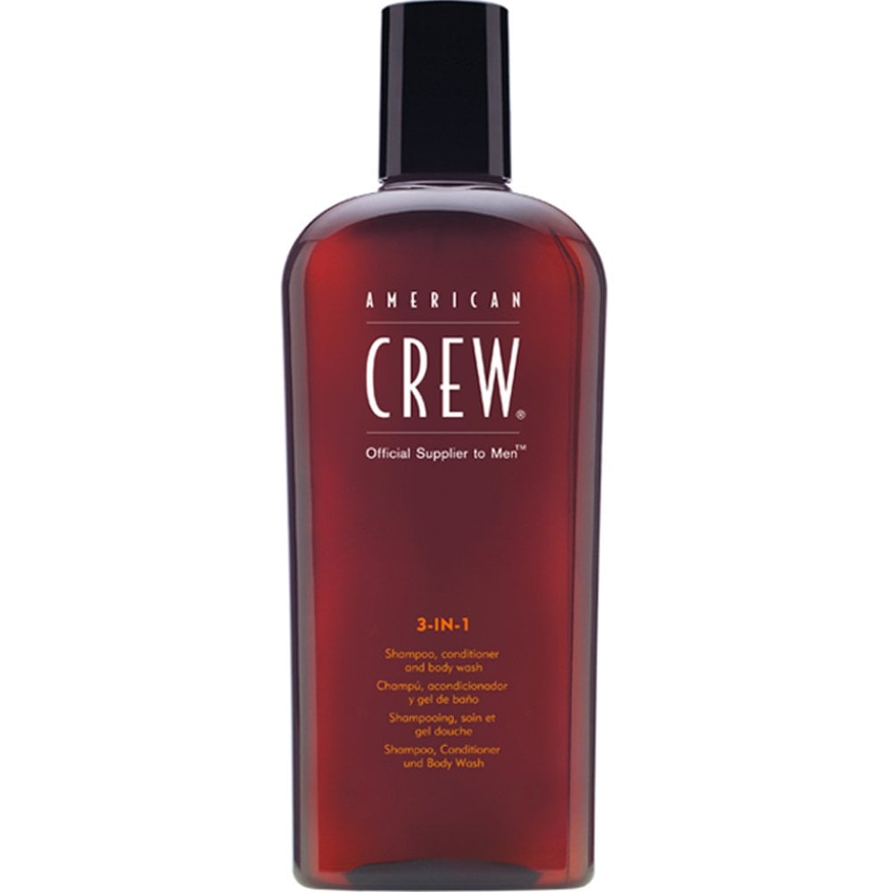 American Crew 3 in 1 Shampoo, Conditioner & Body Wash 450ml - Kade Hair