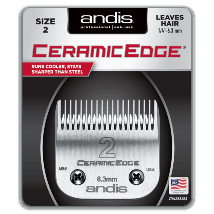 Andis Ceramic Edge Detachable Soft Graduation Blade - Size 2 - Kade Hair