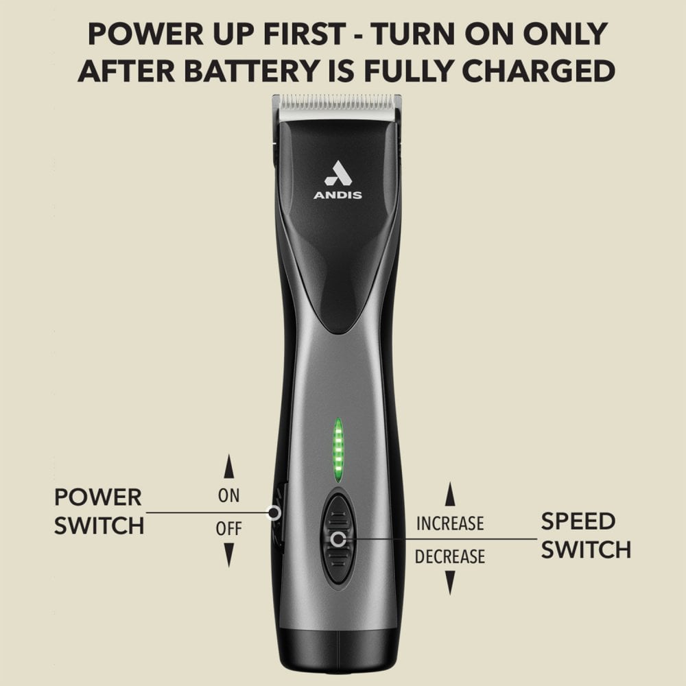 Andis Supra ZR II Cordless Detachable Blade Clipper - Kade Hair