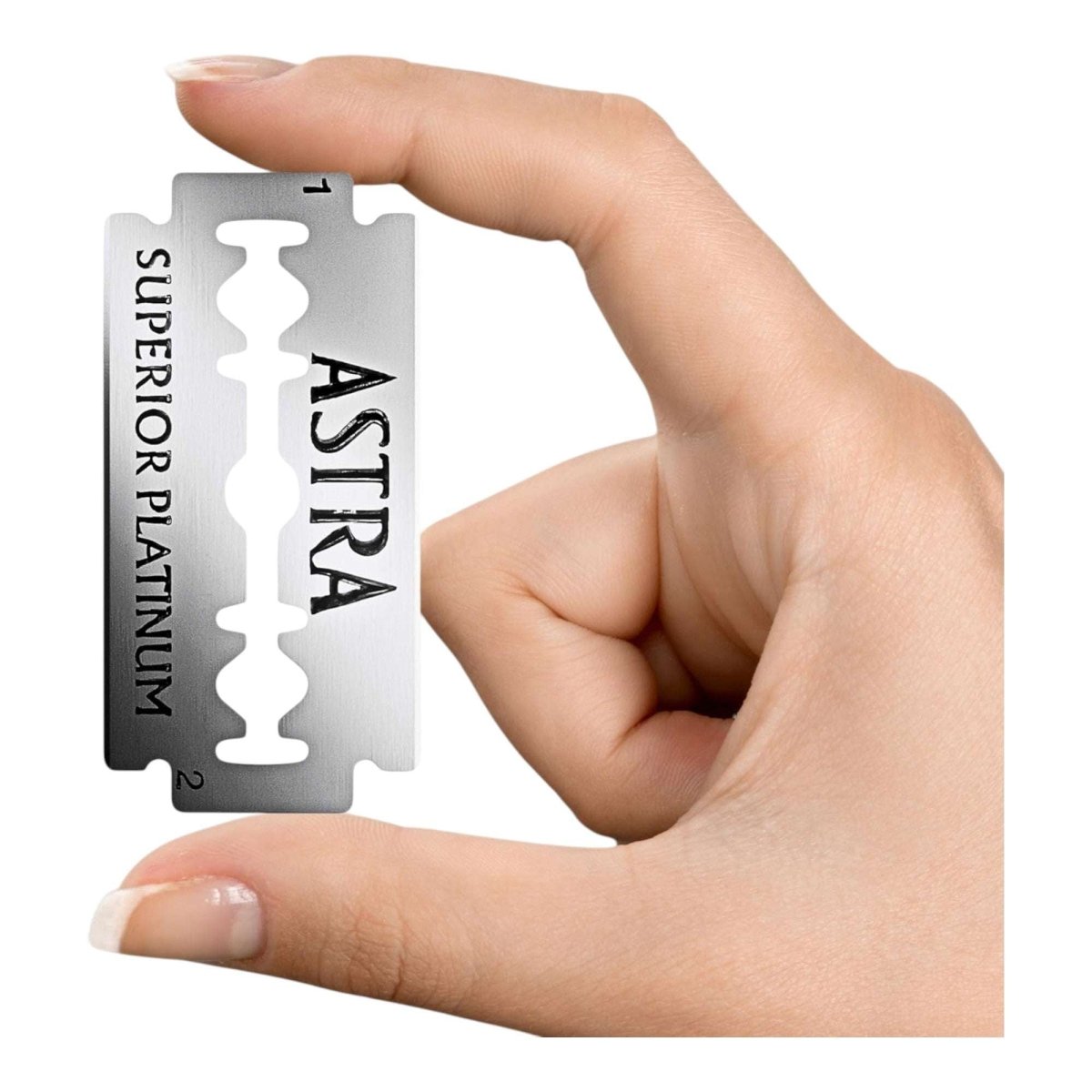 Astra - Superior Platinum Double Edge Razor Blades 20x5pcs - Kade Hair