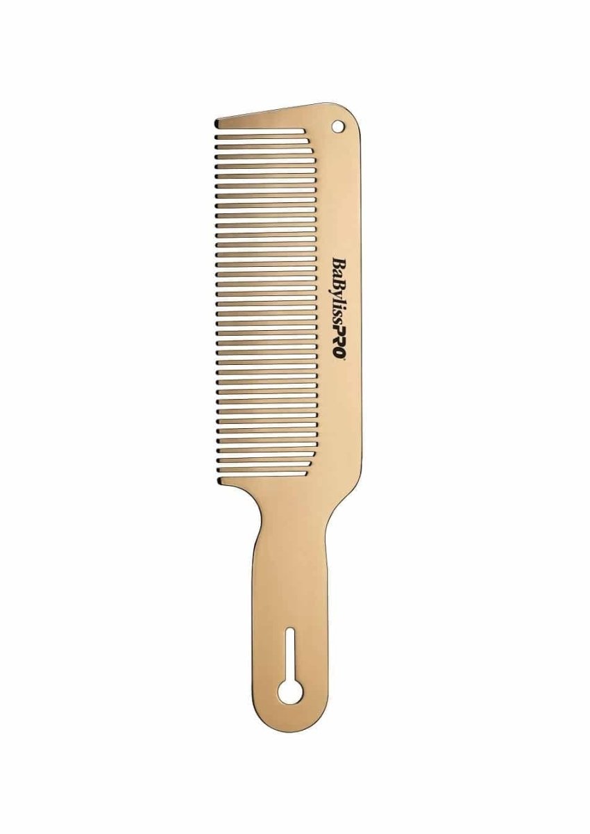 BaByliss PRO Gold FX Metal Barber Comb 2 piece Set - Kade Hair