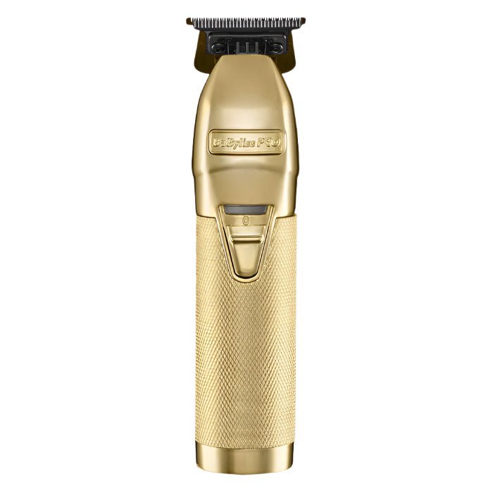 BaByliss PRO Limited Edition Gold FX Trimmer & UV Single - Foil Shaver Set - Kade Hair