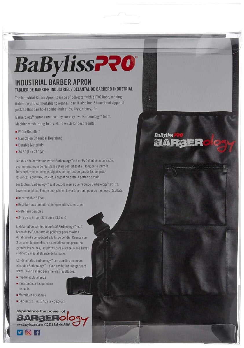 BaBylissPRO Barberology Barber Apron (BBAPRON) - Kade Hair
