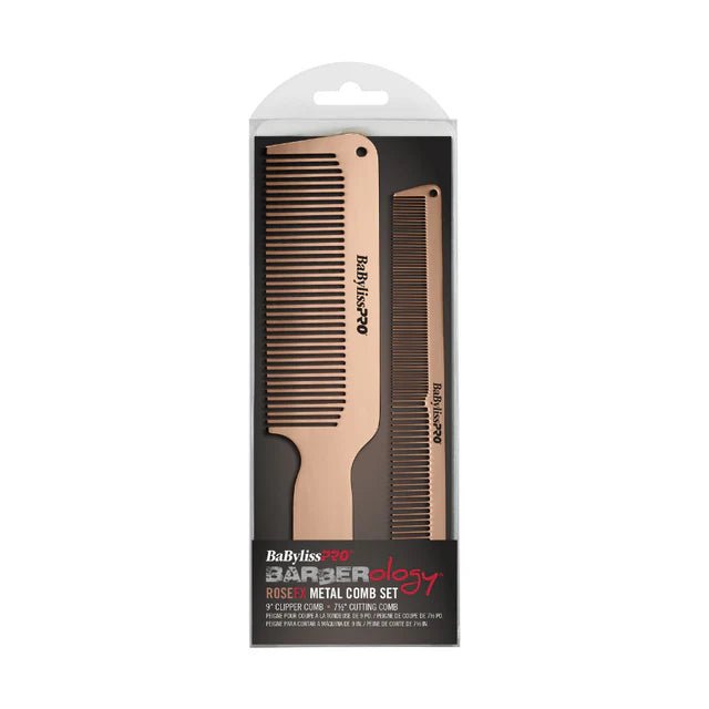 BabylissPRO Barberology Metal Comb Set - Kade Hair
