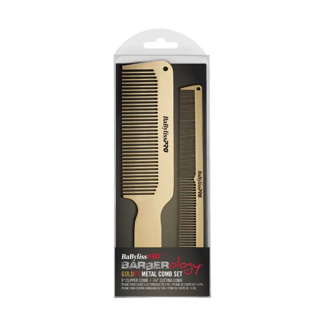BabylissPRO Barberology Metal Comb Set - Kade Hair