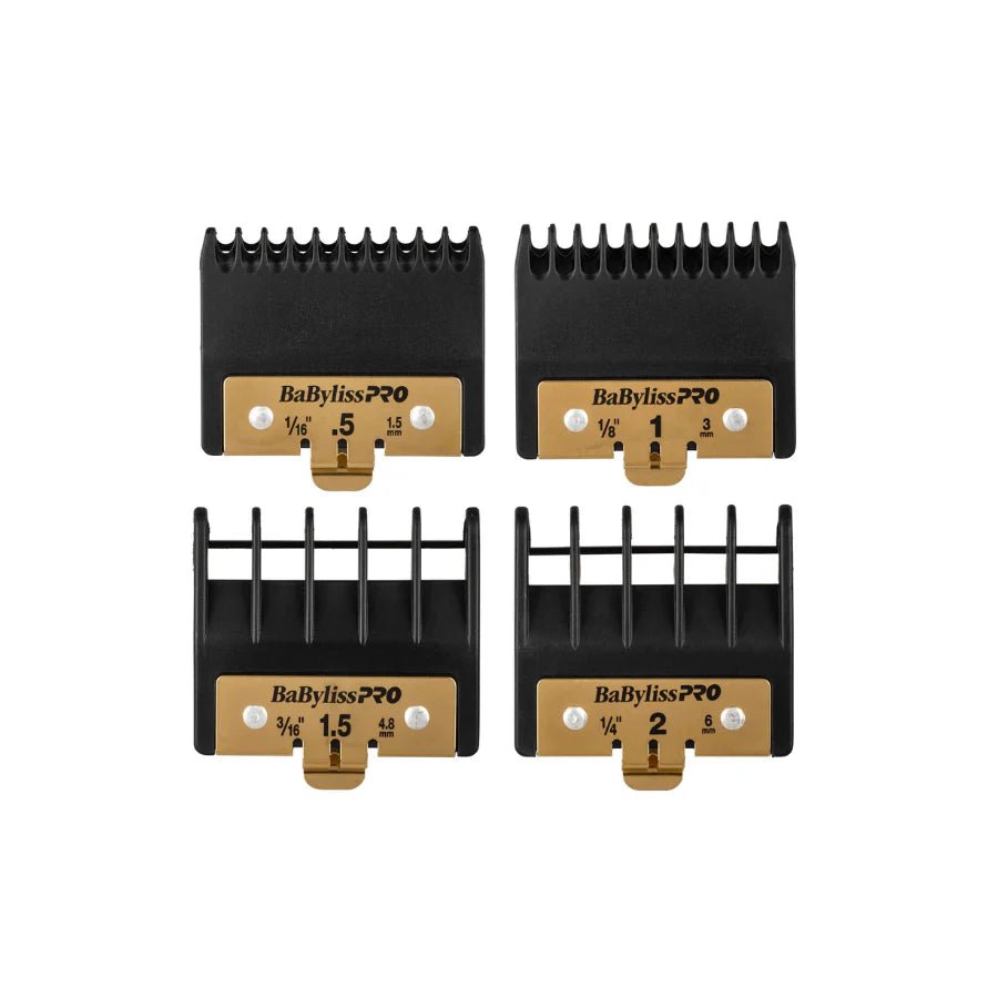 BabylissPRO Barberology Outliner Trimmer Comb Attachments - 4pc - Kade Hair