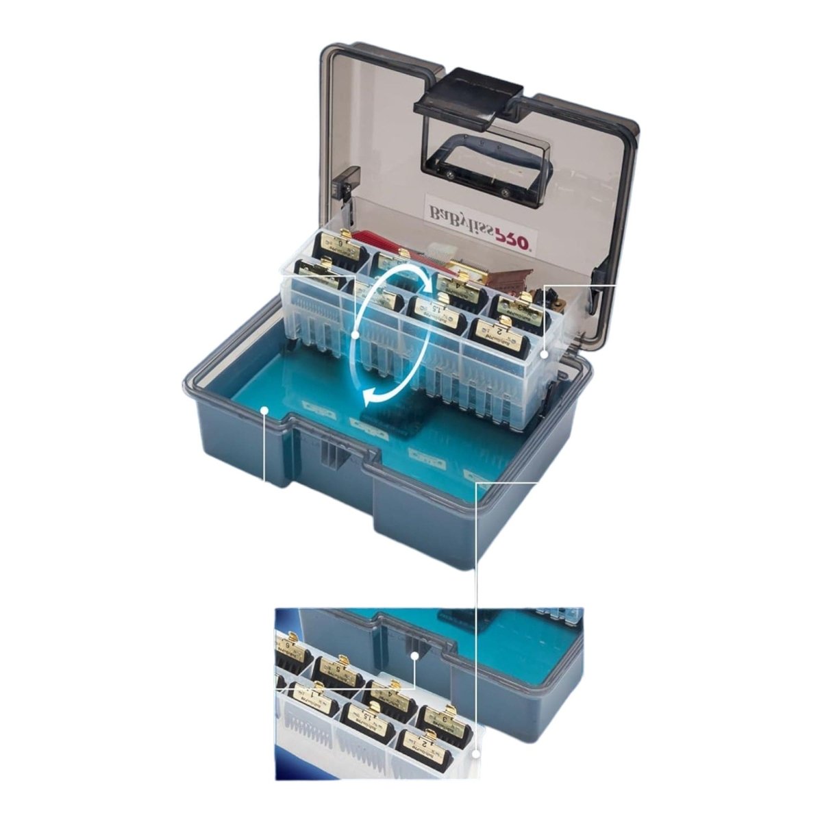 BabylissPRO - Barbersonic Professional Disinfectant Solution Box - Kade Hair