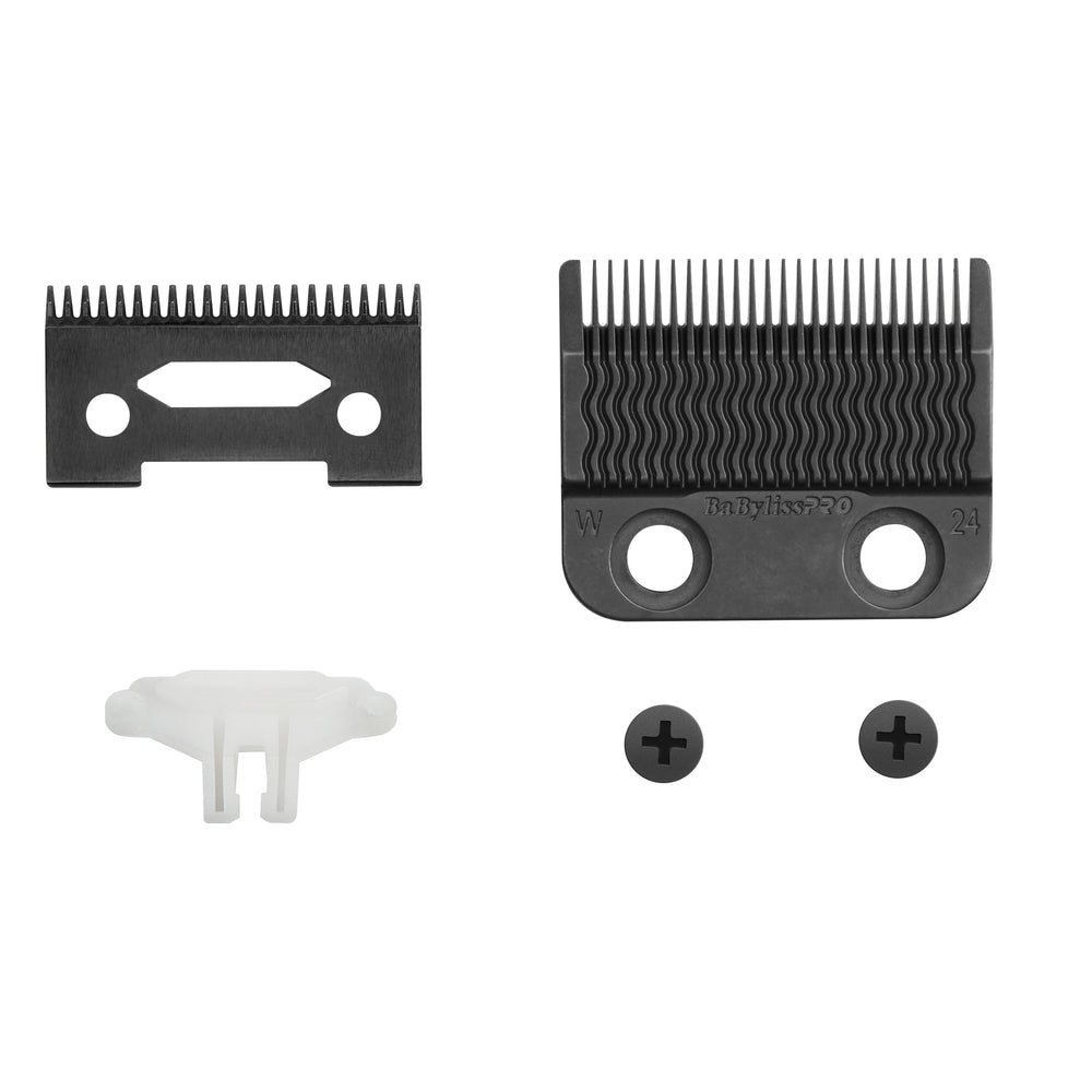 BaBylissPRO Black Titanium Metal - Injection Molded Precision Fade Blade - Kade Hair