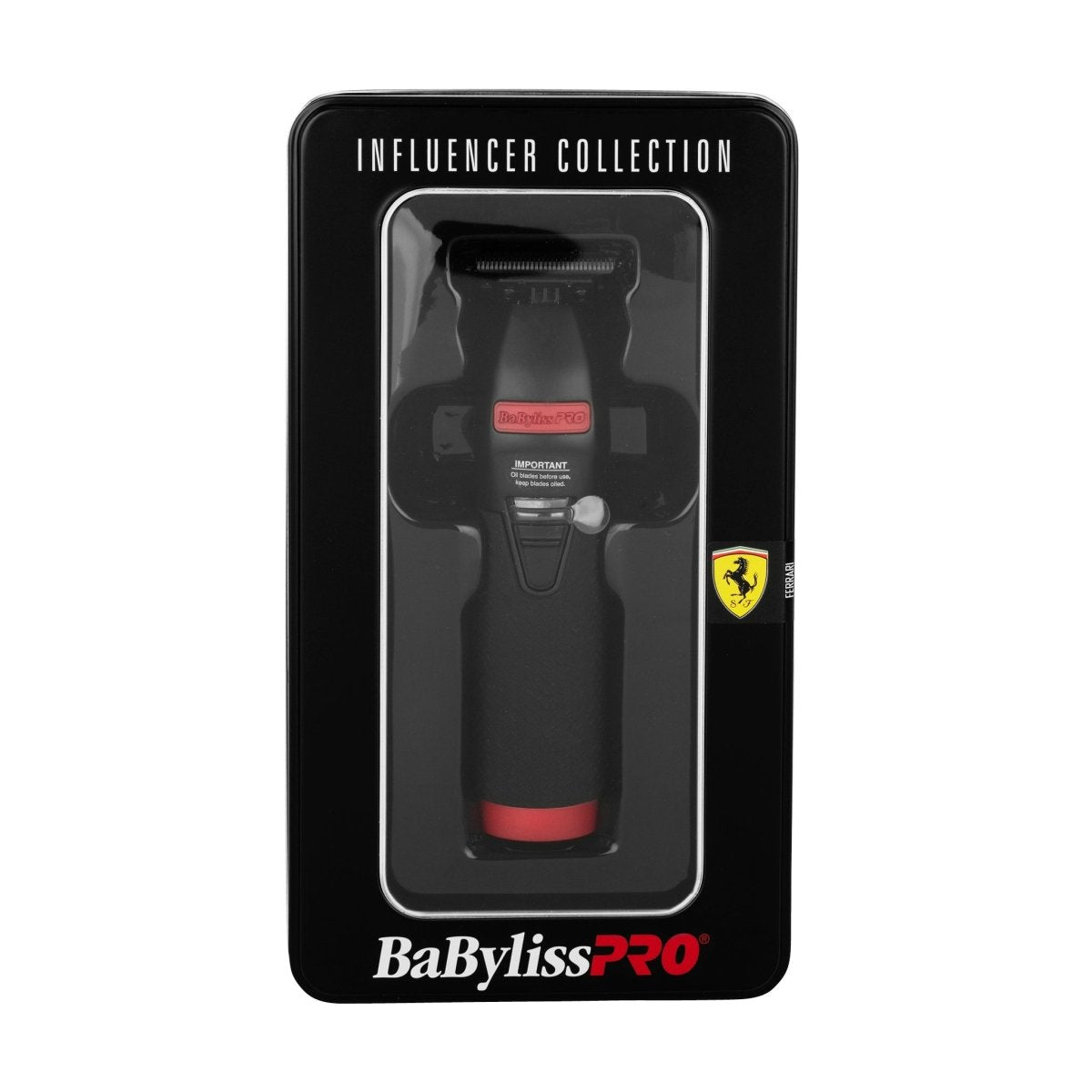 BabylissPRO Black/Red FX Skeleton Lithium Hair Trimmer - Kade Hair