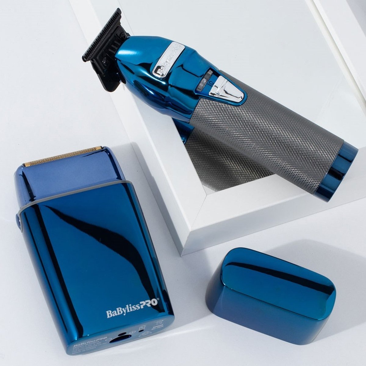 BabylissPRO Blue FX Outliner Trimmer & Foil Shaver Duo - Kade Hair
