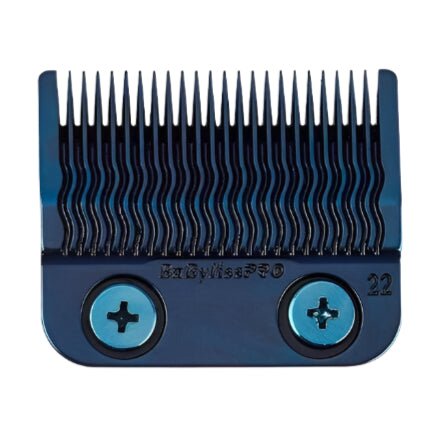 BaBylissPRO Blue Titanium Metal - Injection Molded Precision Fade Blade FX8022BL - Kade Hair