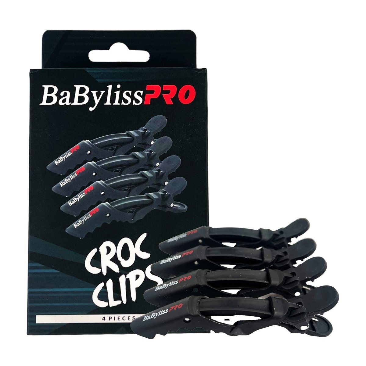 BabylissPRO - Croc Clips 4pcs - Kade Hair