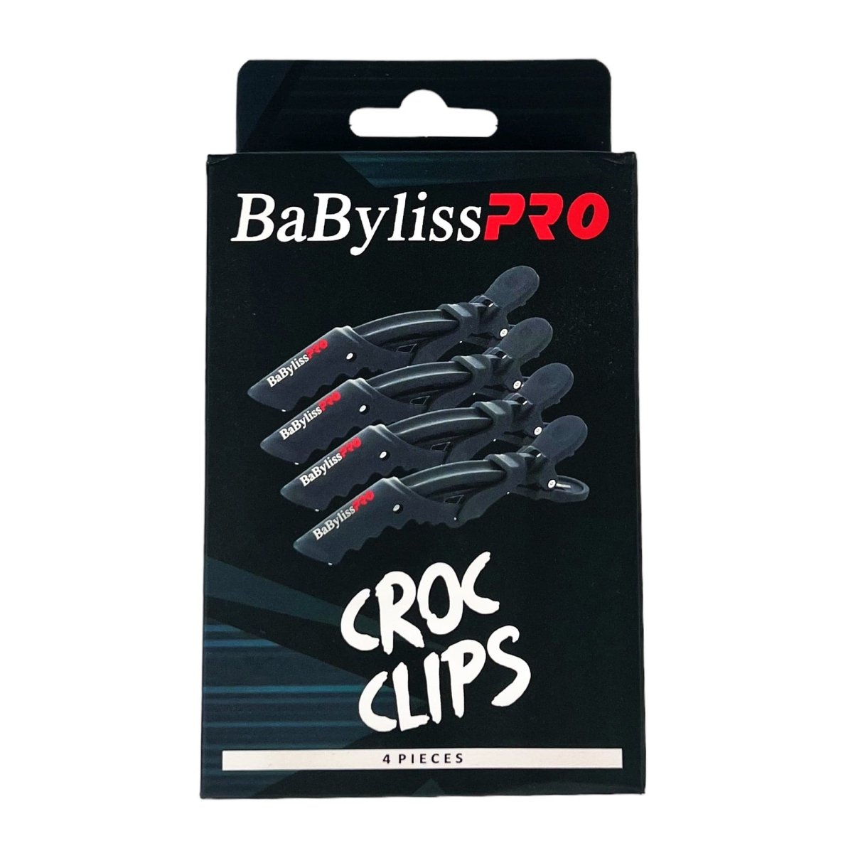 BabylissPRO - Croc Clips 4pcs - Kade Hair