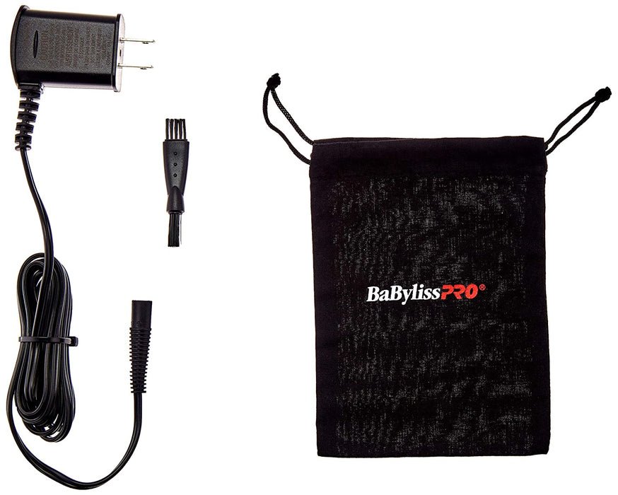 BaBylissPRO FOILFX02 Cordless Black Double Foil Shaver - Kade Hair