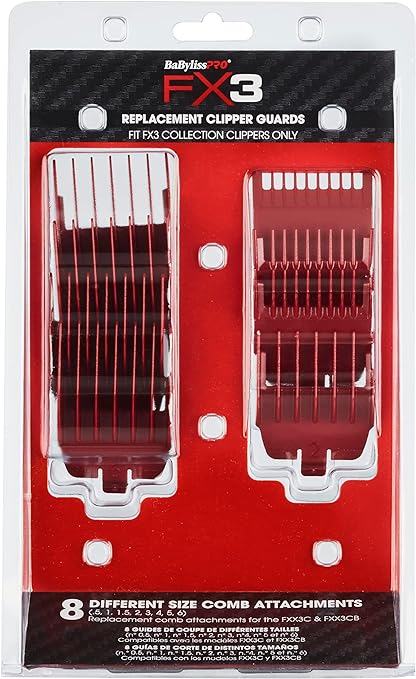 BaBylissPRO FX3 Clipper Guards Comb Set - Kade Hair
