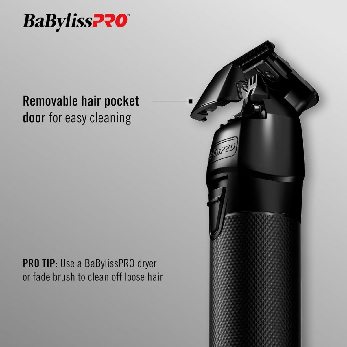 BaBylissPRO FXONE BLACKFX All - Metal Trimmer - Kade Hair