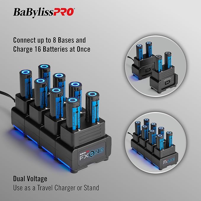 BaBylissPRO FXONE Dual Battery Charging Base - Kade Hair