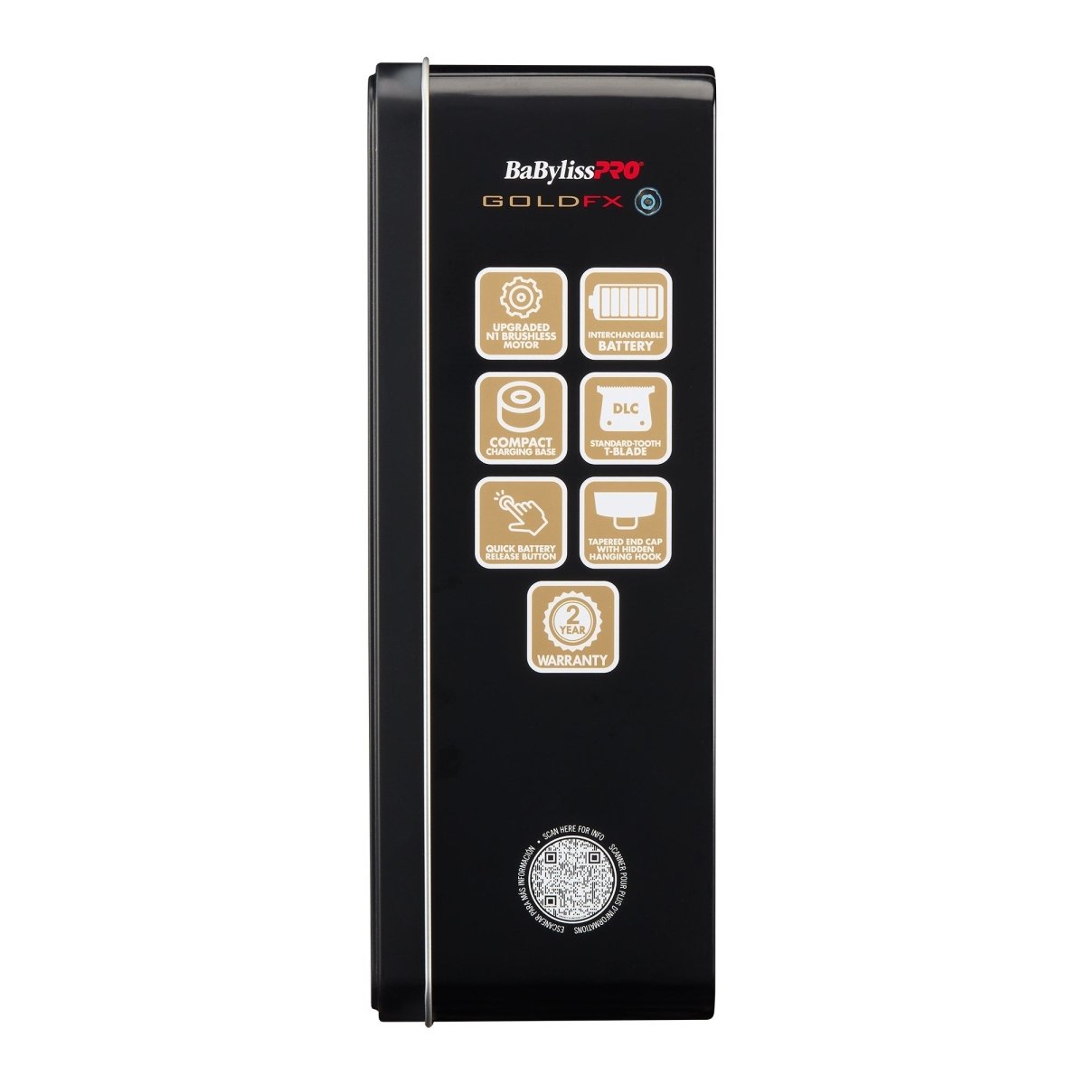 BaBylissPRO FXONE GOLDFX All - Metal Trimmer - Kade Hair