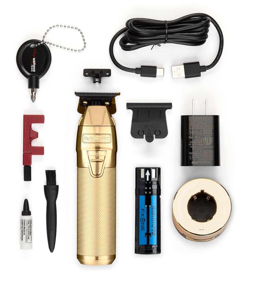 BaBylissPRO FXONE GOLDFX All - Metal Trimmer - Kade Hair