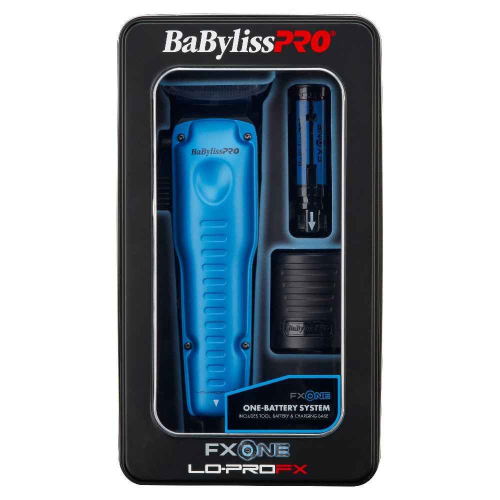 BaBylissPRO FXONE Lo - Pro Limited Edition Black & Blue Clipper - Kade Hair