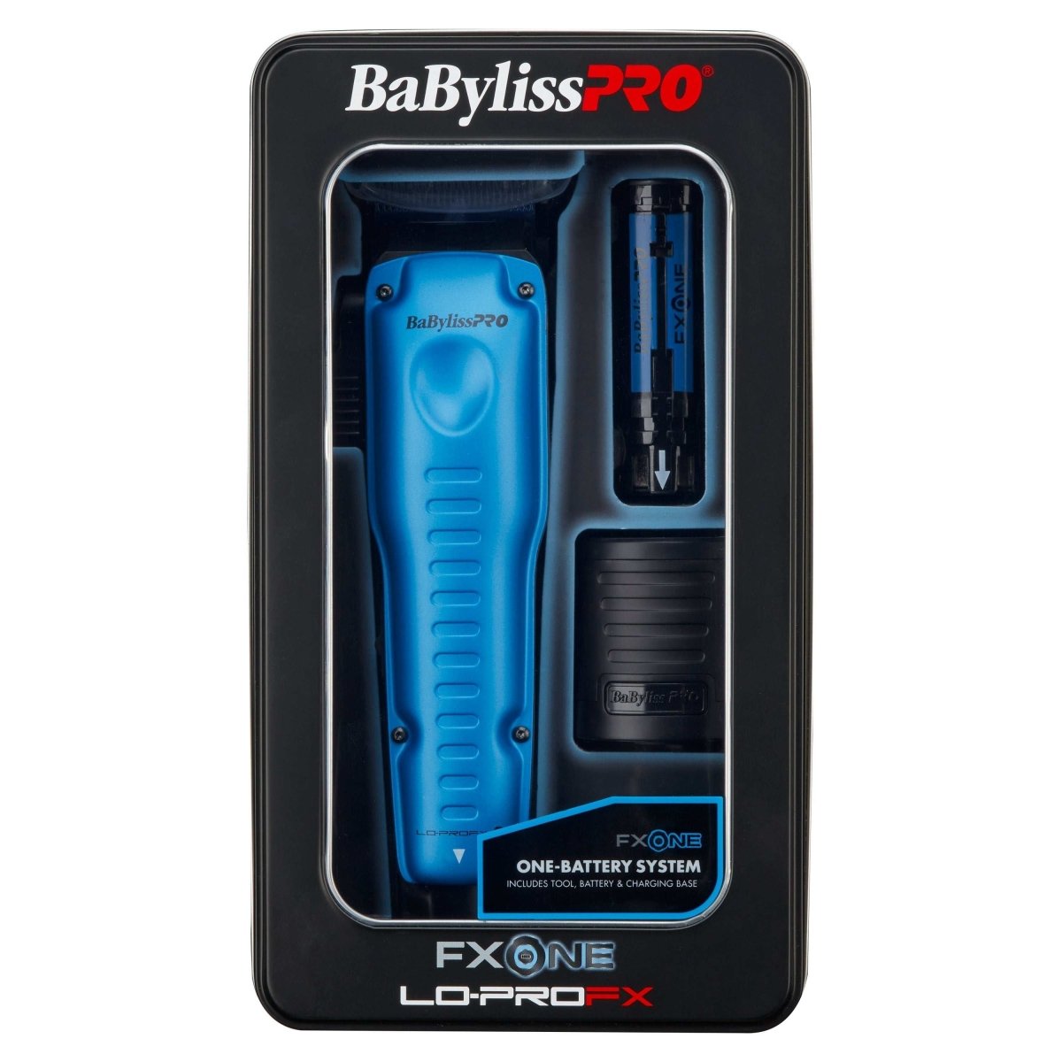 BaBylissPRO FXONE Lo - Pro Limited Edition Black & Blue Clipper - Kade Hair