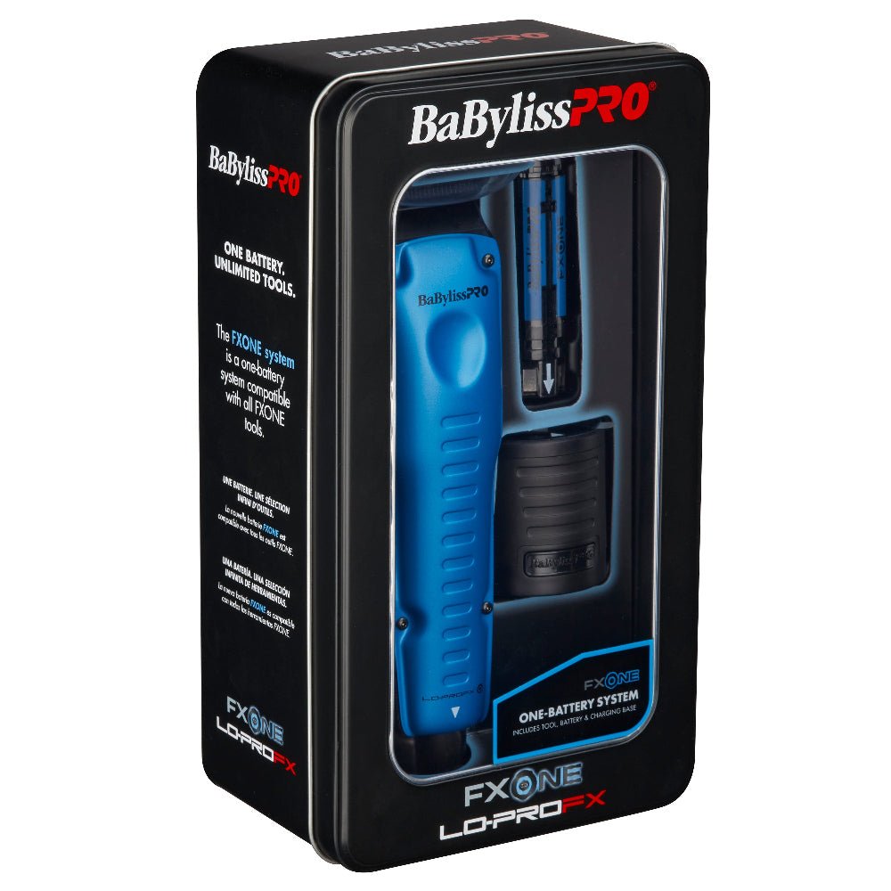BaBylissPRO FXONE Lo - Pro Limited Edition Black & Blue Clipper - Kade Hair