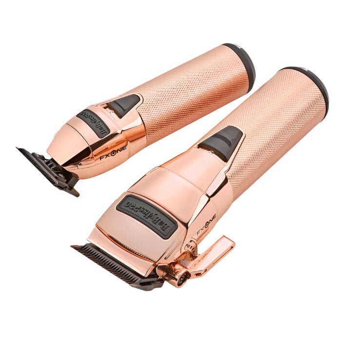 BaBylissPRO FXONE Rose Gold Clipper & Trimmer Bundle - Kade Hair