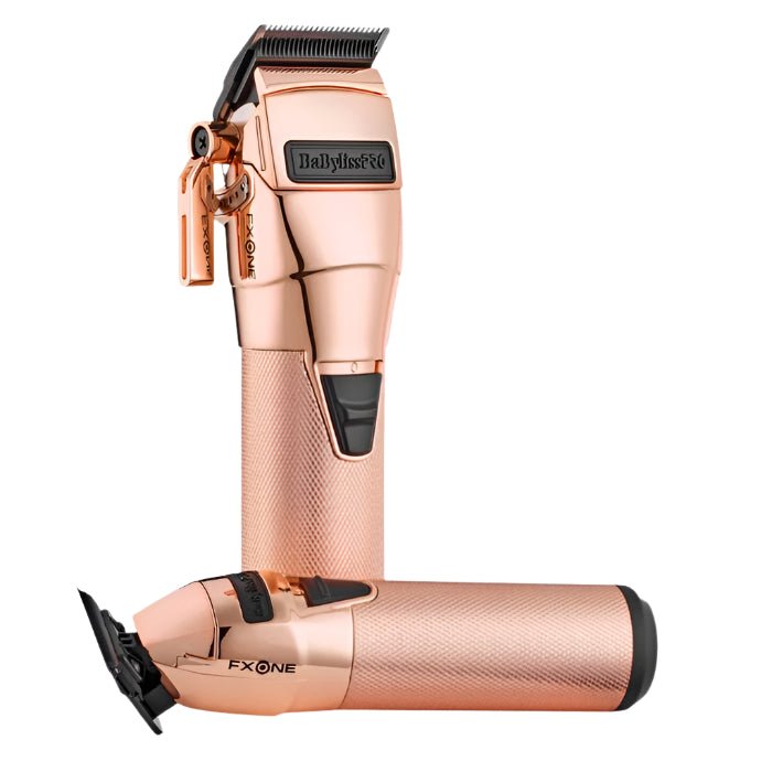 BaBylissPRO FXONE Rose Gold Clipper & Trimmer Bundle - Kade Hair