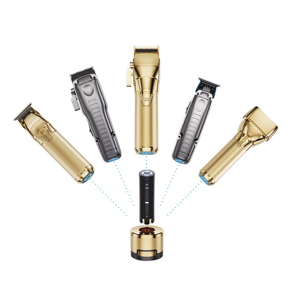 BaBylissPRO FXOne Universal Battery Charging Stand Gold - Kade Hair