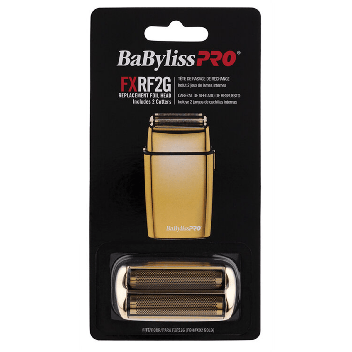 BabylissPRO Gold Foil FX02 Shaver Replacement Foil Head FXRF2G - Kade Hair