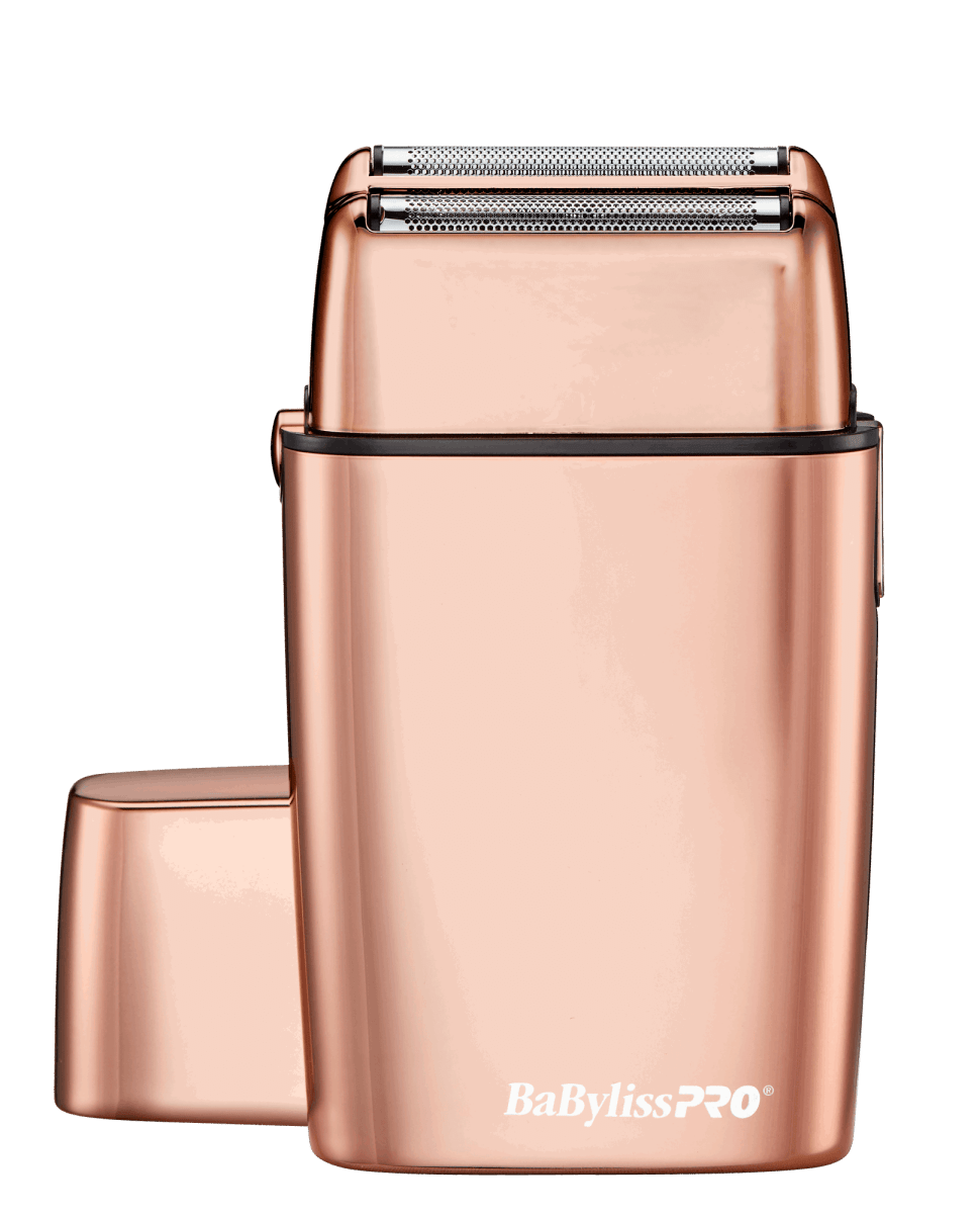 BaBylissPRO Limited Edition Rose Gold Trimmer & Double Foil Shaver Set - Kade Hair