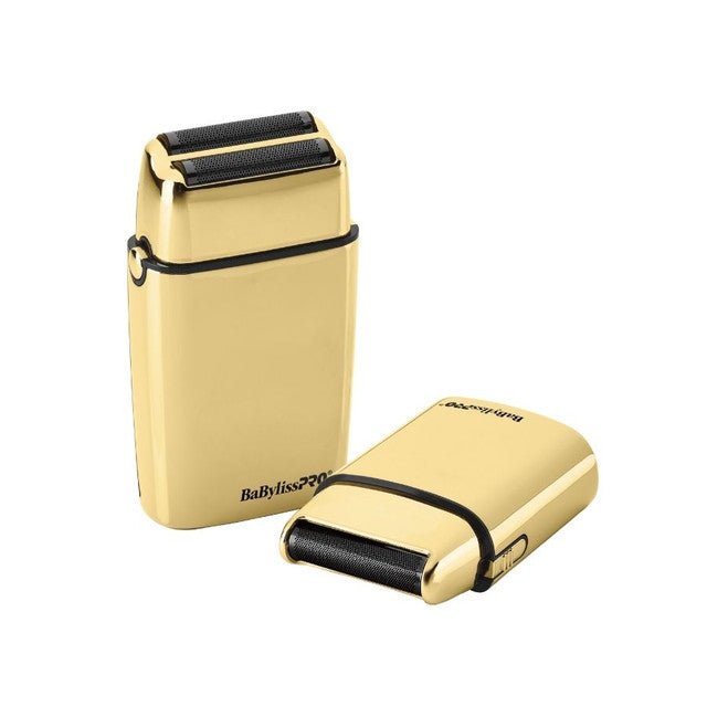 BabylissPRO Limited FX Collection - Double & Single Foil Shaver Duo - Gold - Kade Hair