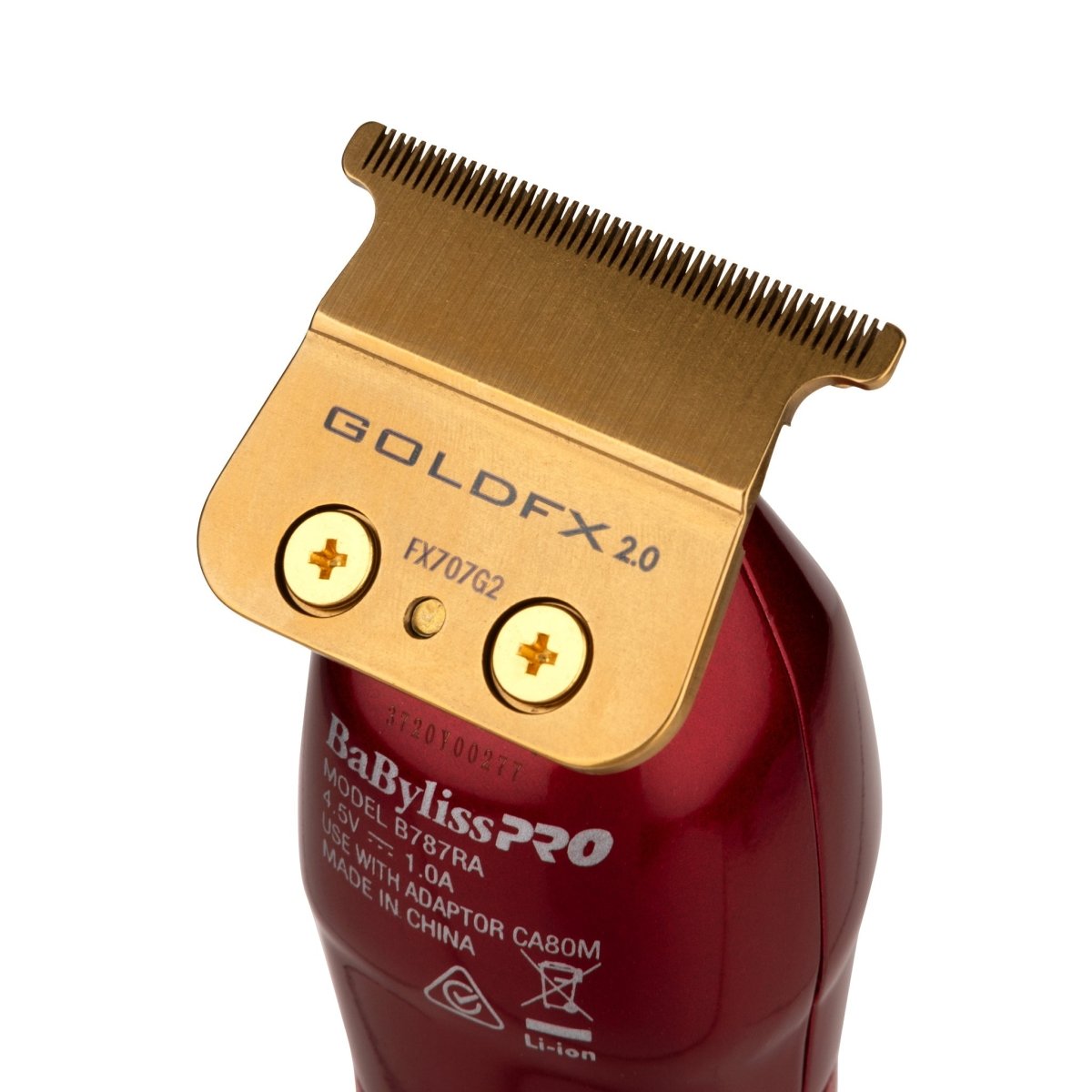 BabylissPRO Red FX Skeleton Lithium Hair Trimmer - Kade Hair