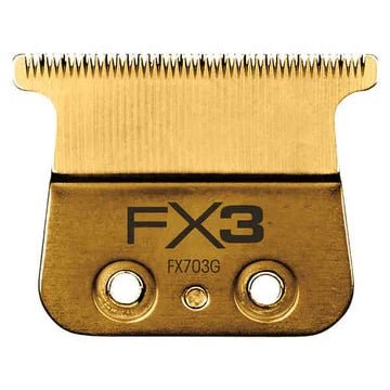 BaBylissPRO Replacement Hair Trimmer FX3 Trimmer Gold Blade FX703G - Kade Hair