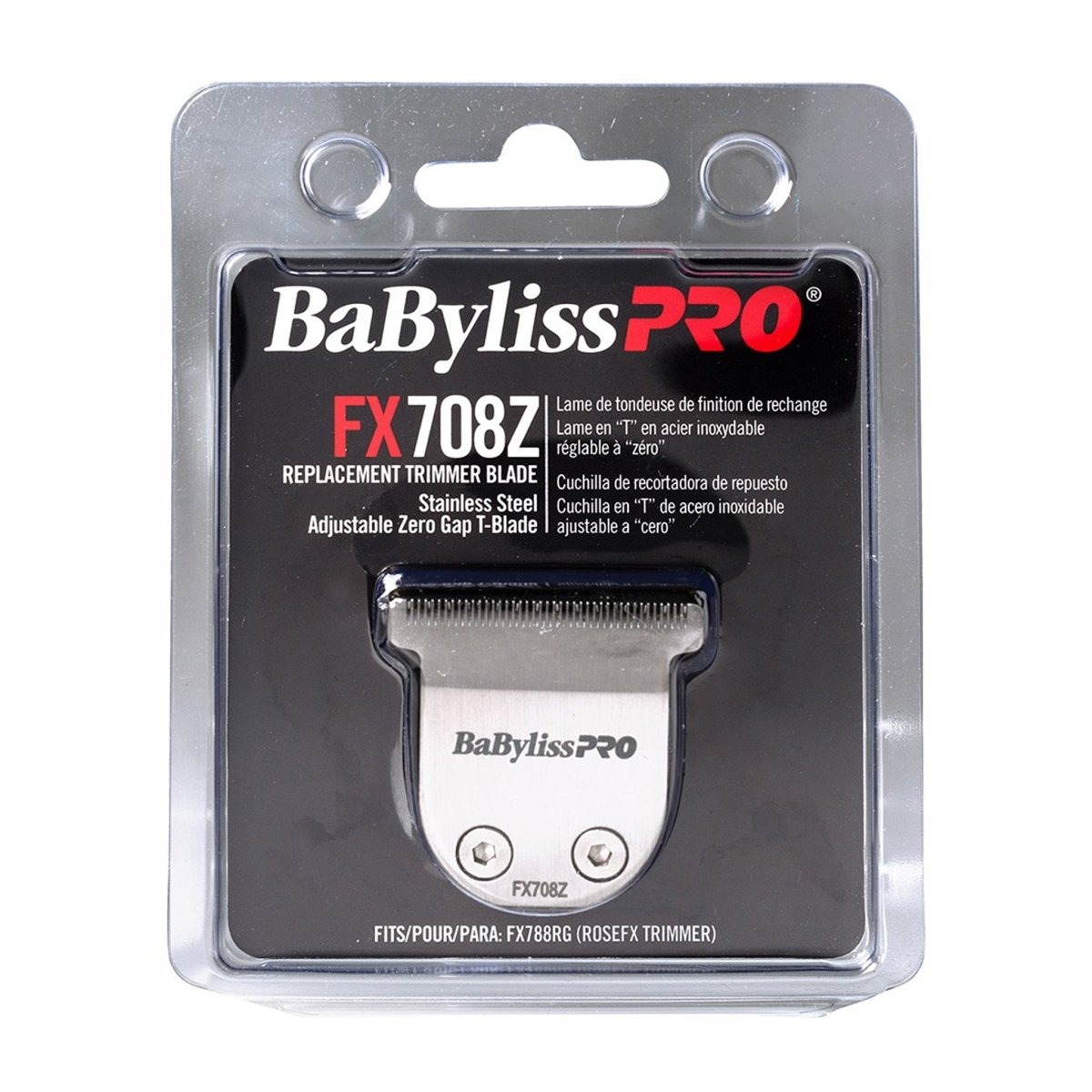 BabylissPRO Replacement Trimmer Blade Silver FX708Z - Kade Hair