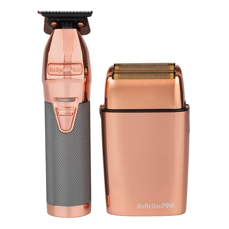 BabylissPRO Rose FX Outliner Trimmer & Foil Shaver Duo - Kade Hair