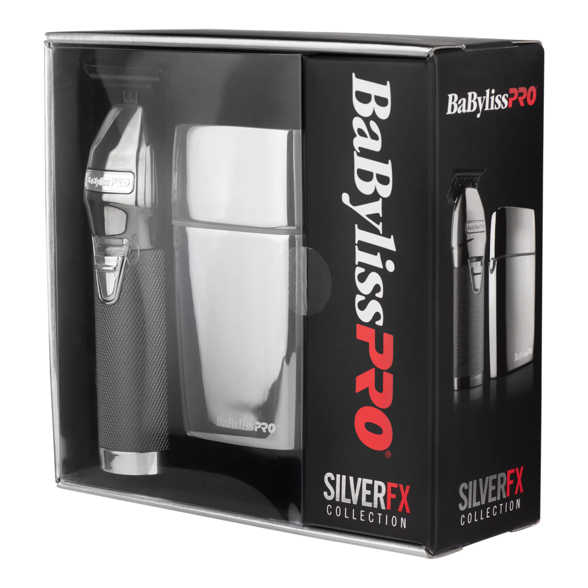 BabylissPRO Silver FX Outliner Trimmer & Foil Shaver Duo - Kade Hair
