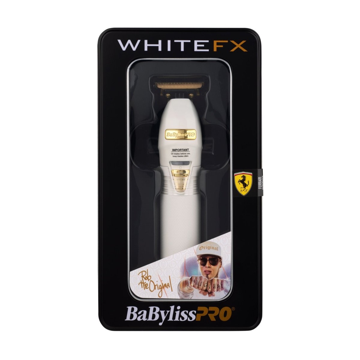 BabylissPRO White FX Skeleton Lithium Hair Trimmer - Kade Hair