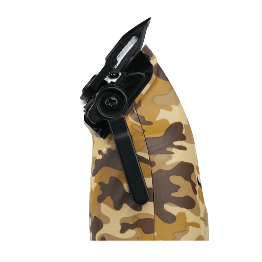 Cocco Hyper Veloce Pro Cordless Clipper w/ Digital Gap Ambassador Graphene Taper Blade + Charging Stand - Limited Edition Camo (CHVPC - CAMO) - Kade Hair