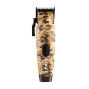 Cocco Hyper Veloce Pro Cordless Clipper w/ Digital Gap Ambassador Graphene Taper Blade + Charging Stand - Limited Edition Camo (CHVPC - CAMO) - Kade Hair