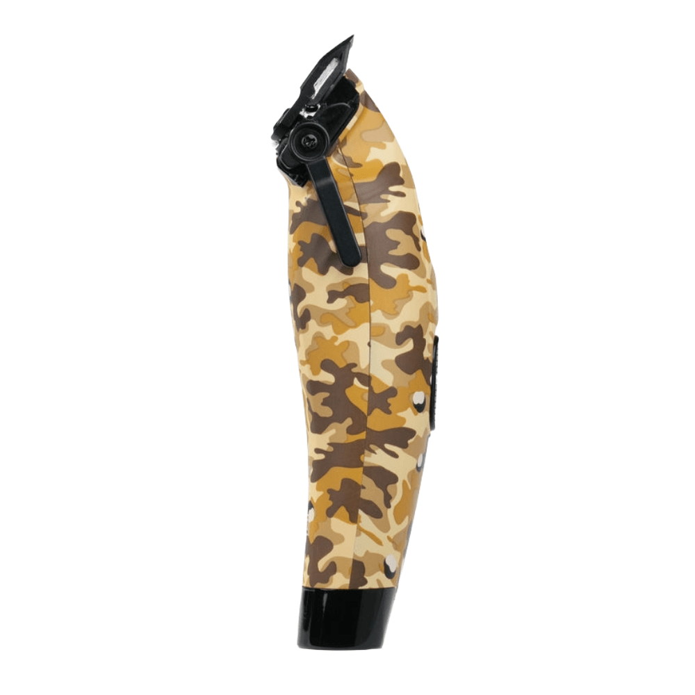 Cocco Hyper Veloce Pro Cordless Clipper w/ Digital Gap Ambassador Graphene Taper Blade + Charging Stand - Limited Edition Camo (CHVPC - CAMO) - Kade Hair