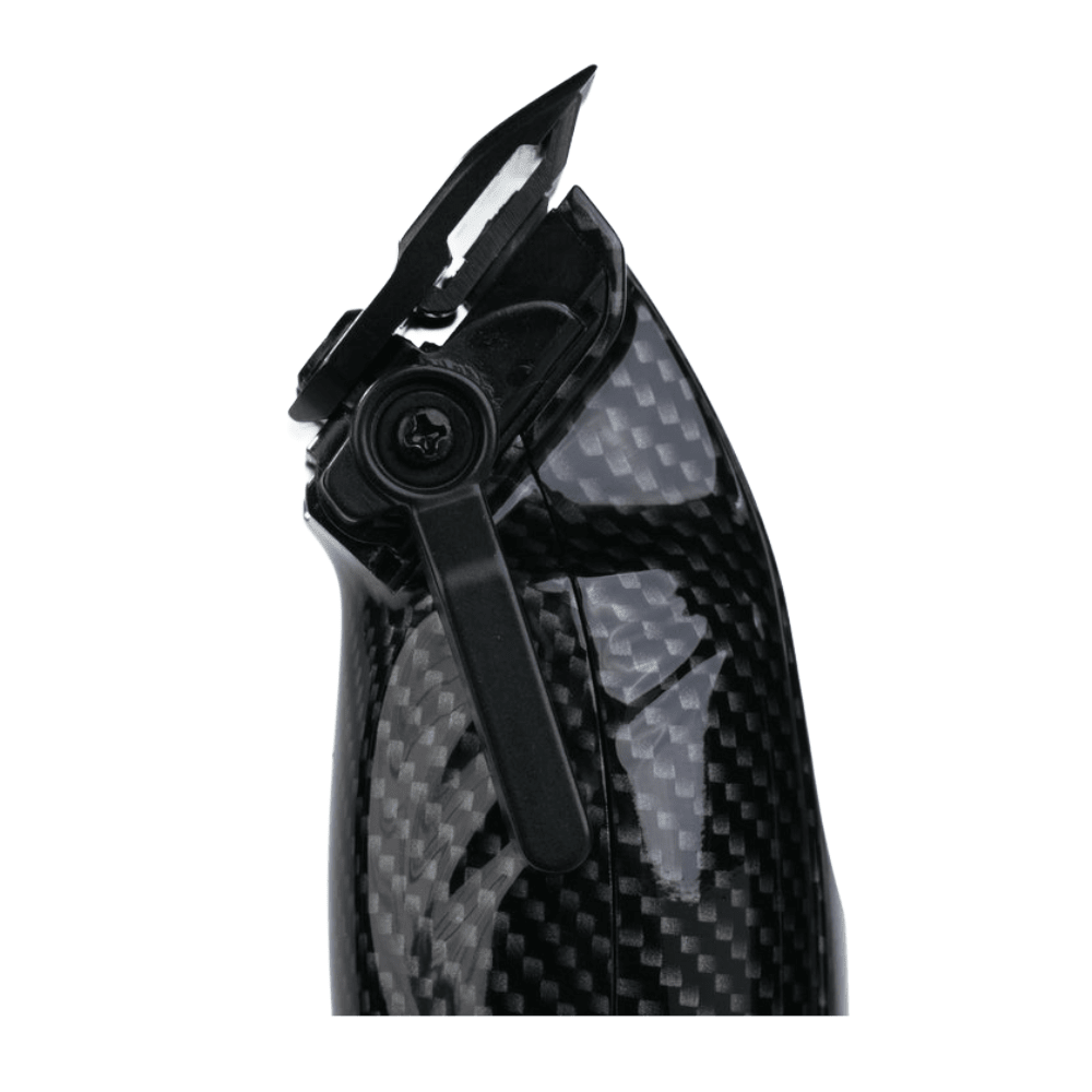 Cocco Hyper Veloce Pro Cordless Clipper w/ Digital Gap Ambassador Graphene Taper Blade + Charging Stand - Limited Edition Carbon Fiber - Kade Hair