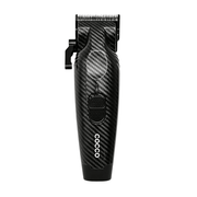 Cocco Hyper Veloce Pro Cordless Clipper w/ Digital Gap Ambassador Graphene Taper Blade + Charging Stand - Limited Edition Carbon Fiber - Kade Hair